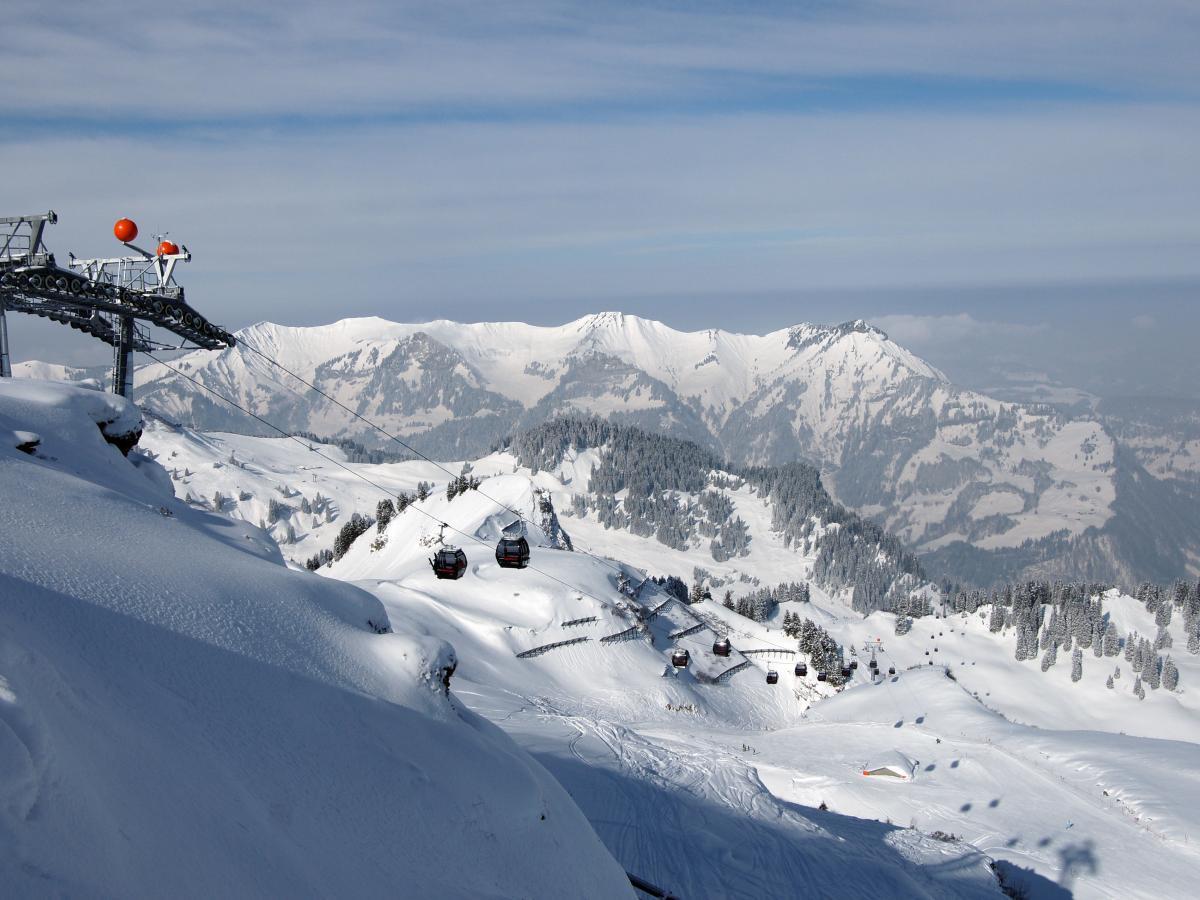 Gipfelbahn Skigebiet Damuels-Mellau